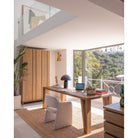 Mesa de comedor rectangular de roble Iznalloz