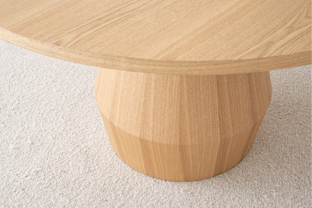 Mesa de Comedor Redonda Cerveteri - #pino_y_jacaranda#