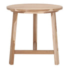Mesa de comedor redonda de teca Adrien