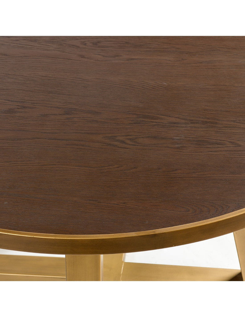 Mesa de Comedor Redonda Lusaka - #pino_y_jacaranda#