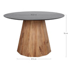 Mesa de comedor redonda Sabas