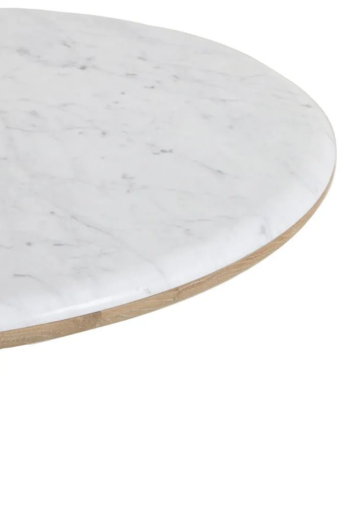 Mesa de Comedor Redonda Tábata - pino_y_jacaranda