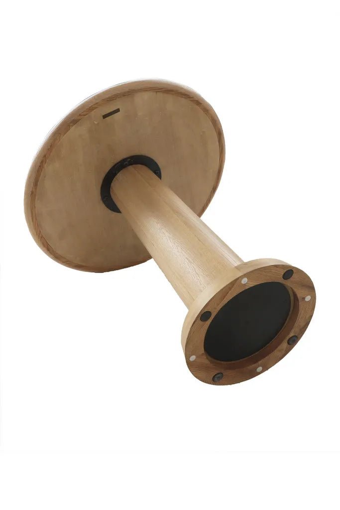 Mesa de Comedor Redonda Tábata - pino_y_jacaranda