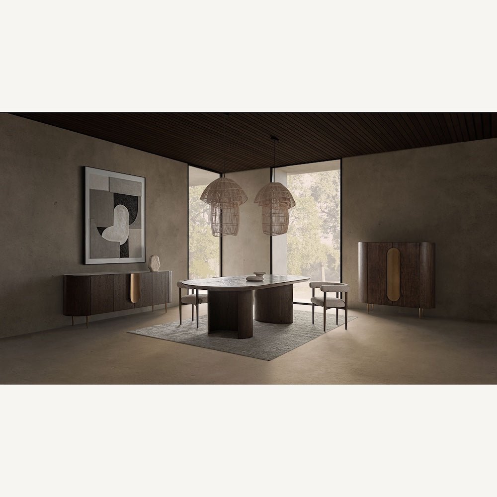 Mesa de Comedor Regina - #pino_y_jacaranda#