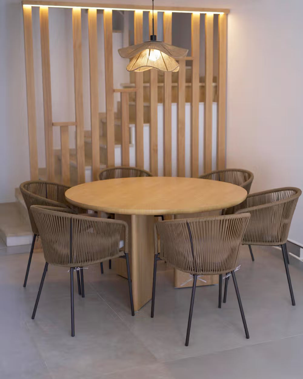 Mesa de Comedor Zen Roble