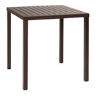 Mesa de exterior de resina y aluminio Gea