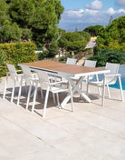 Mesa de Exterior Extensible Ajtala - #pino_y_jacaranda#