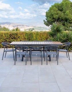 Mesa de Exterior Extensible Ajtala - #pino_y_jacaranda#