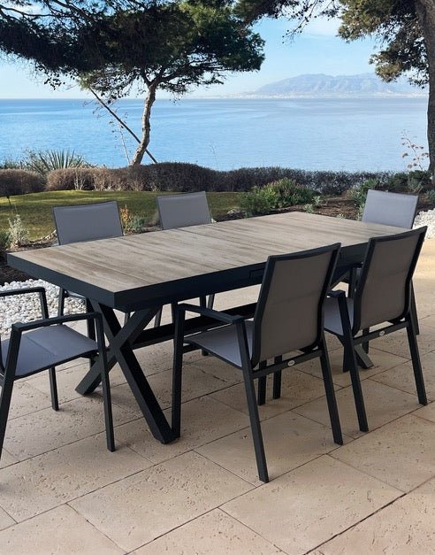Mesa de Exterior Extensible Ayrum - #pino_y_jacaranda#