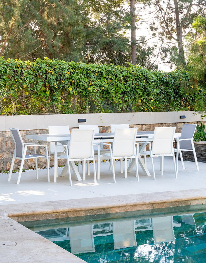 Mesa de Exterior Extensible Goris - #pino_y_jacaranda#