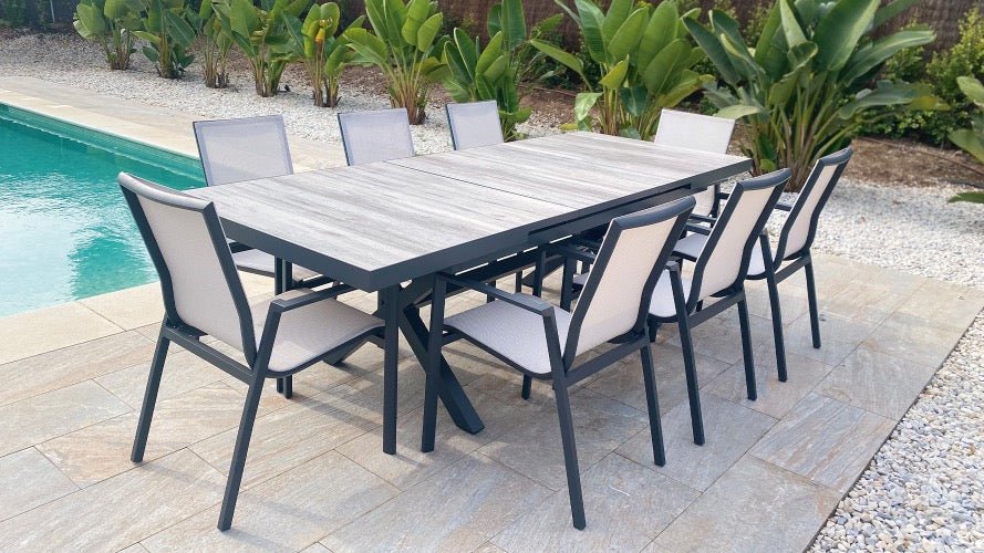 Mesa de Exterior Extensible Goris - #pino_y_jacaranda#
