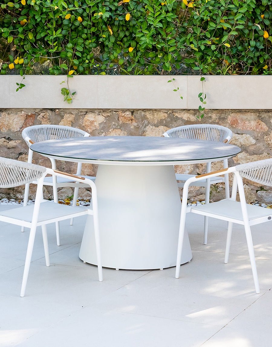 Mesa de Exterior Haití - #pino_y_jacaranda#