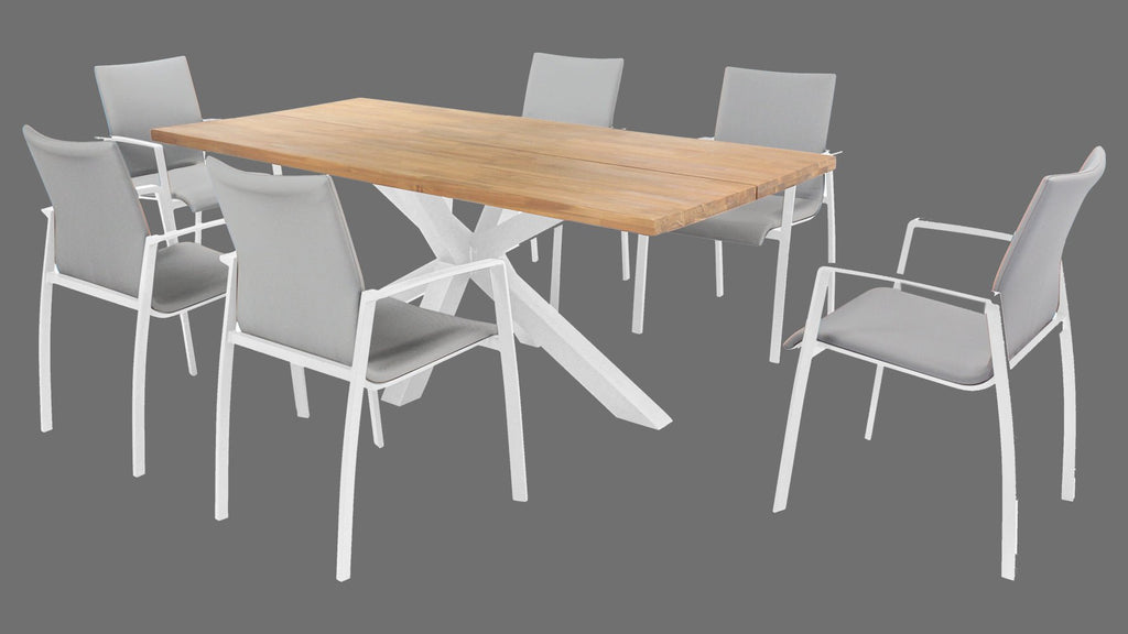 Mesa de Exterior Kotay - #pino_y_jacaranda#