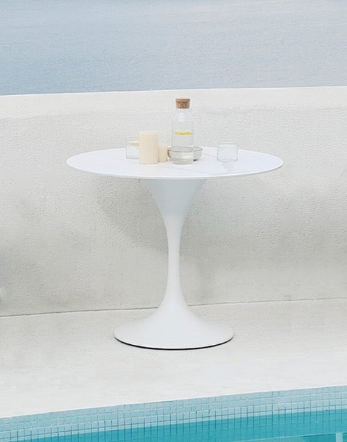 Mesa de Exterior Redonda Hat - #pino_y_jacaranda#
