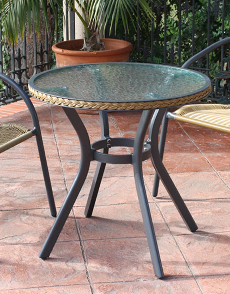 Mesa de Exterior Redonda Sevan - #pino_y_jacaranda#
