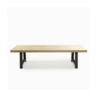 Mesa de comedor de exterior grafito y teca 300 cm Salobreña