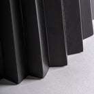 Mesa de mango y mármol Juviles negra