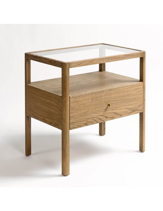 Mesa de Noche Argelia - #pino_y_jacaranda#