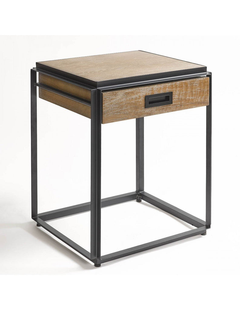 Mesa de Noche Dakota del Sur - #pino_y_jacaranda#