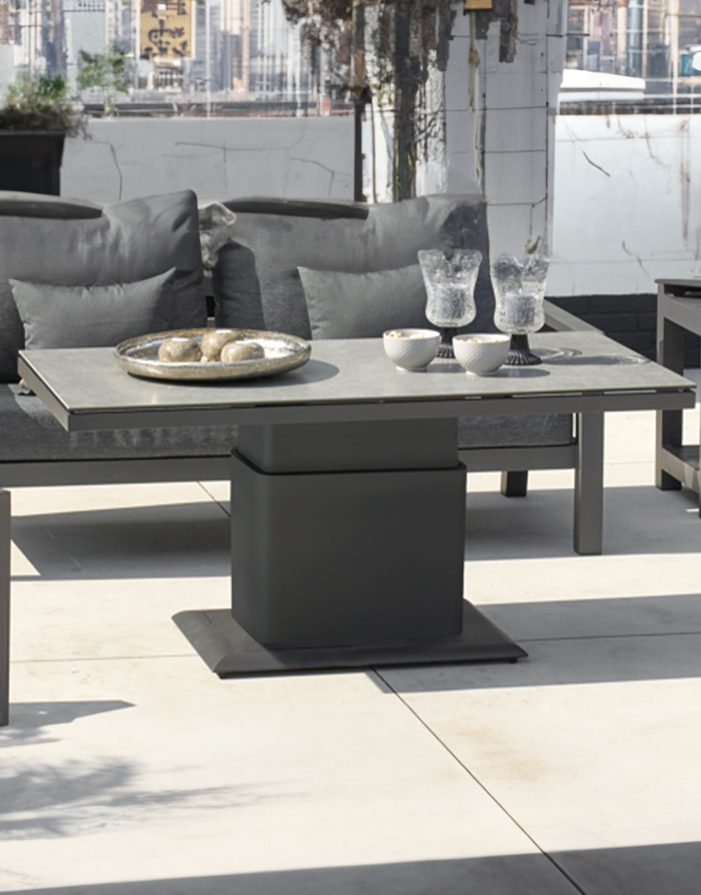 Mesa Elevable de Exterior Bérchules