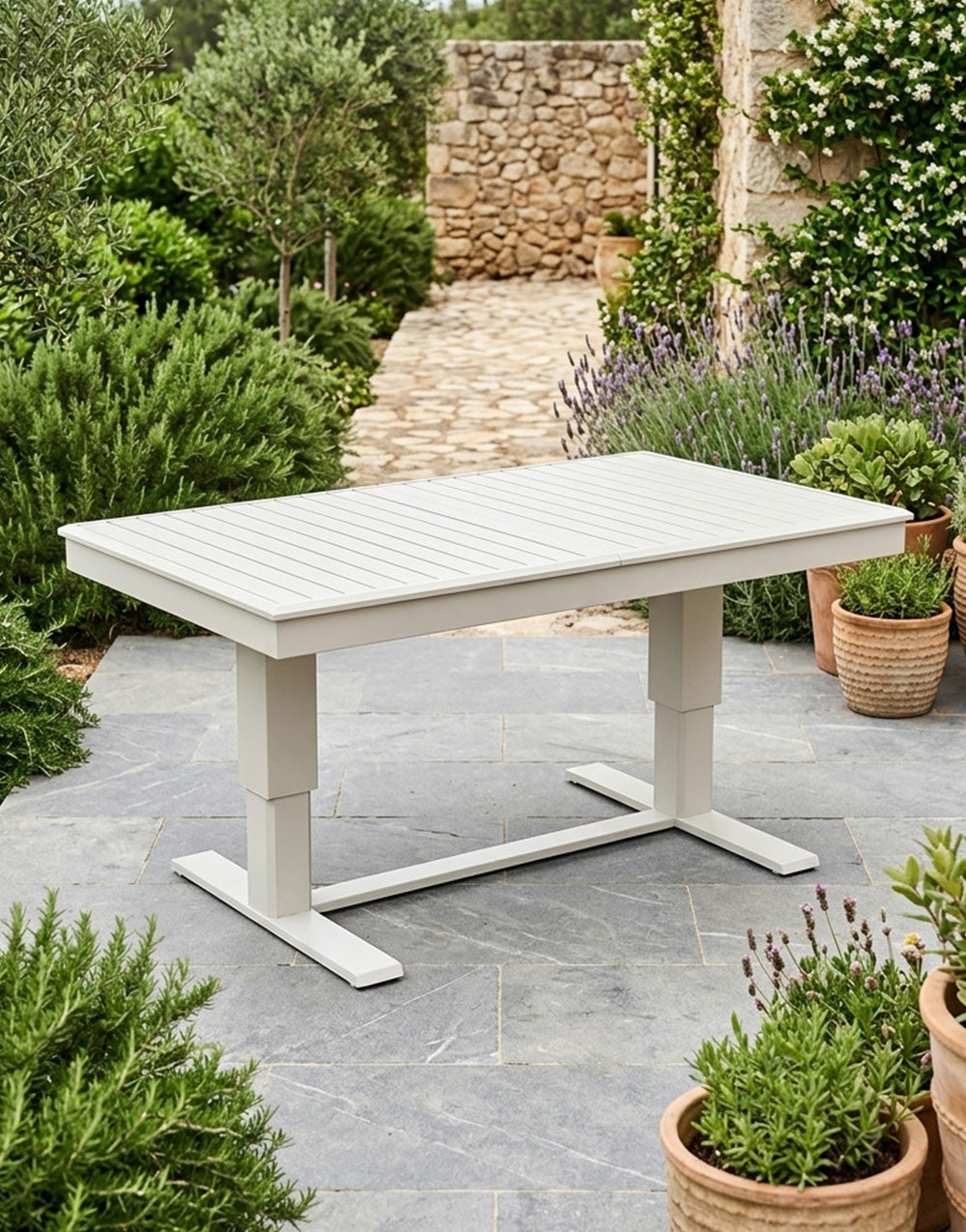 Mesa Elevable y Extensible de Exterior Benicarló