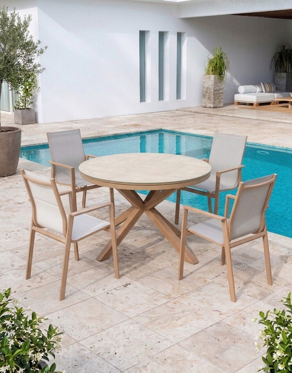 Mesa Extensible de Exterior Camariñas