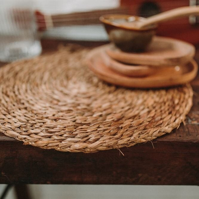 Mesa plegable de madera envejecida Thomas
