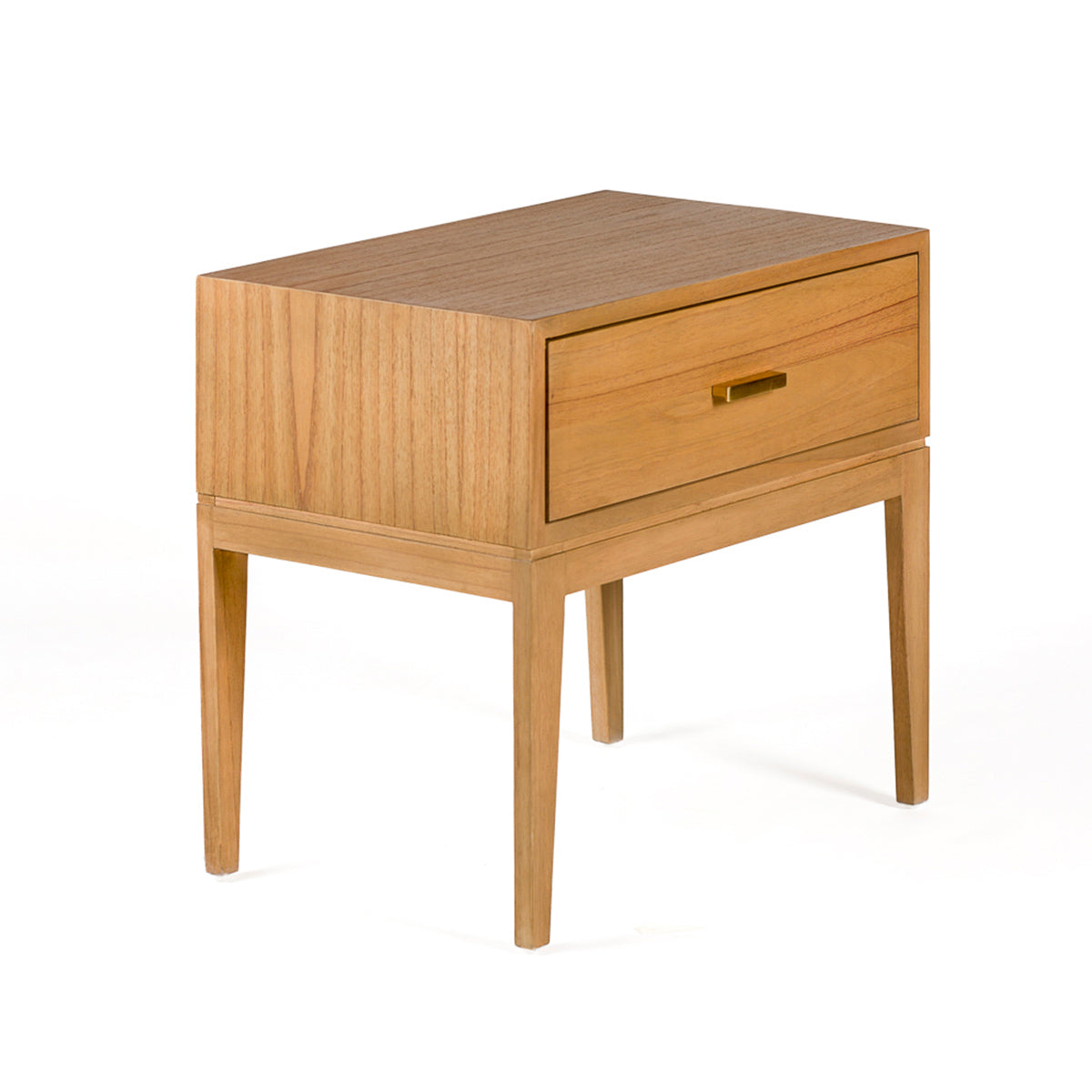 Mesita de noche de madera Almansa