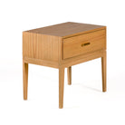 Mesita de noche de madera Almansa