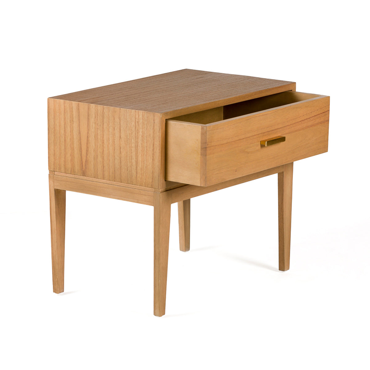 Mesita de noche de madera Almansa