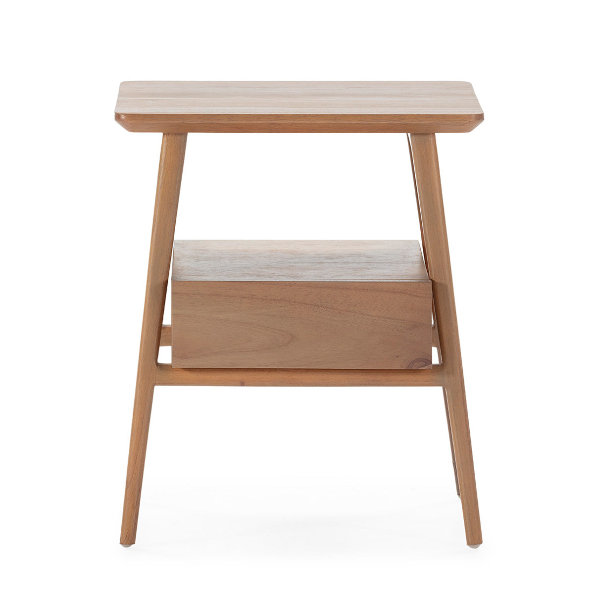 Mesita de noche de madera de cedro Arta