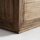 Mesita de noche de madera de olmo Aljezur