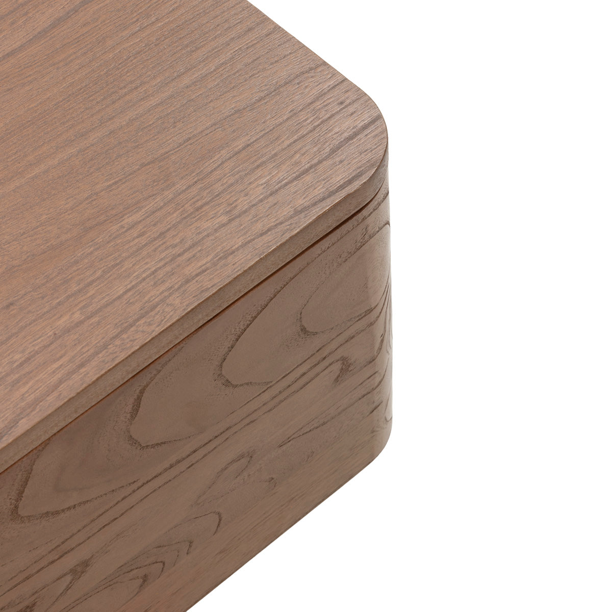 Mesita de noche de madera de olmo Portalegre