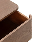 Mesita de noche de madera de olmo Portalegre