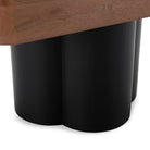 Mesita de noche de madera de olmo Portalegre