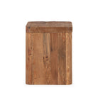 Mesita de noche de madera de pino recuperado Almuñécar