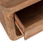 Mesita de noche de madera de pino recuperado Almuñécar