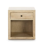 Mesita de noche de madera Marroquina