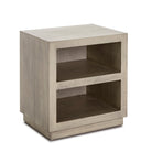 Mesita de noche de madera Moskhaton