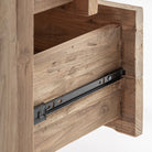 Mesita de noche de teca reciclada Odeceixe
