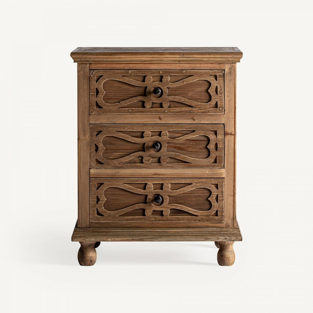 Mesita de noche Drofum - pino_y_jacaranda