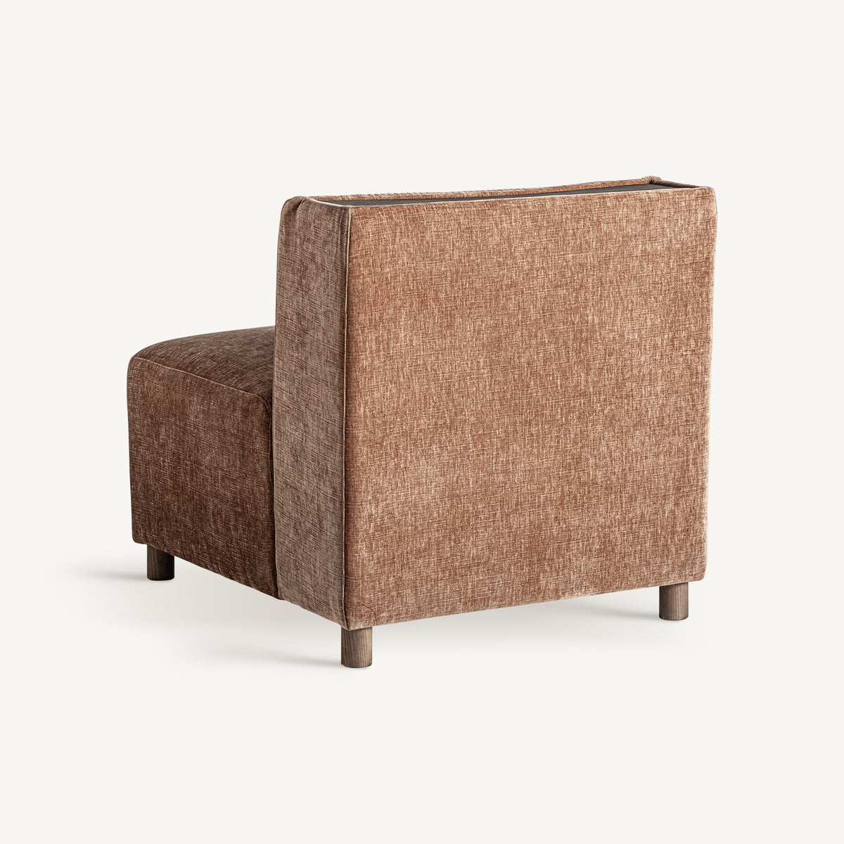 Módulo central de sofá tapizado Armona 72 cm