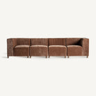 Módulo central de sofá tapizado Armona 72 cm