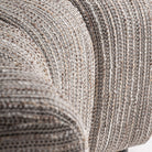 Módulo central de sofá tapizado beige Zuara