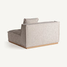 Módulo central de sofá tapizado Ferragudo beige