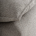 Módulo central de sofá tapizado gris Tavolara