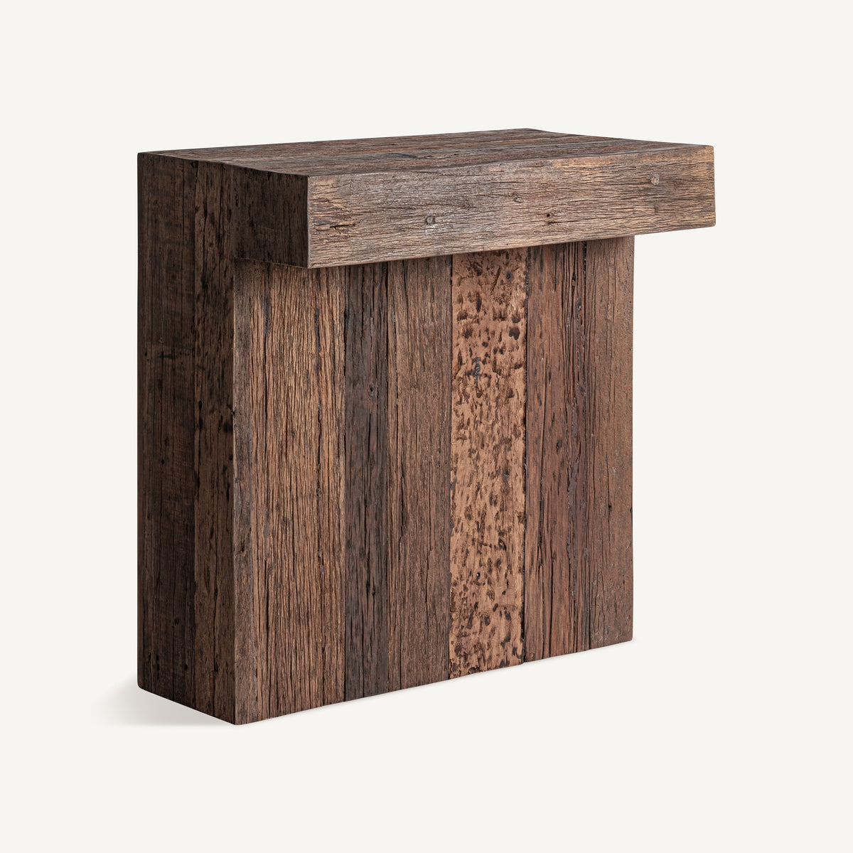 Módulo de barra de bar de madera recuperada Monchique 108 cm