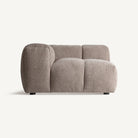 Módulo de sofá esquinero tapizado beige Korčula 115 cm