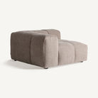 Módulo de sofá esquinero tapizado beige Korčula 115 cm
