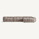 Módulo de sofá esquinero tapizado beige Korčula 115 cm
